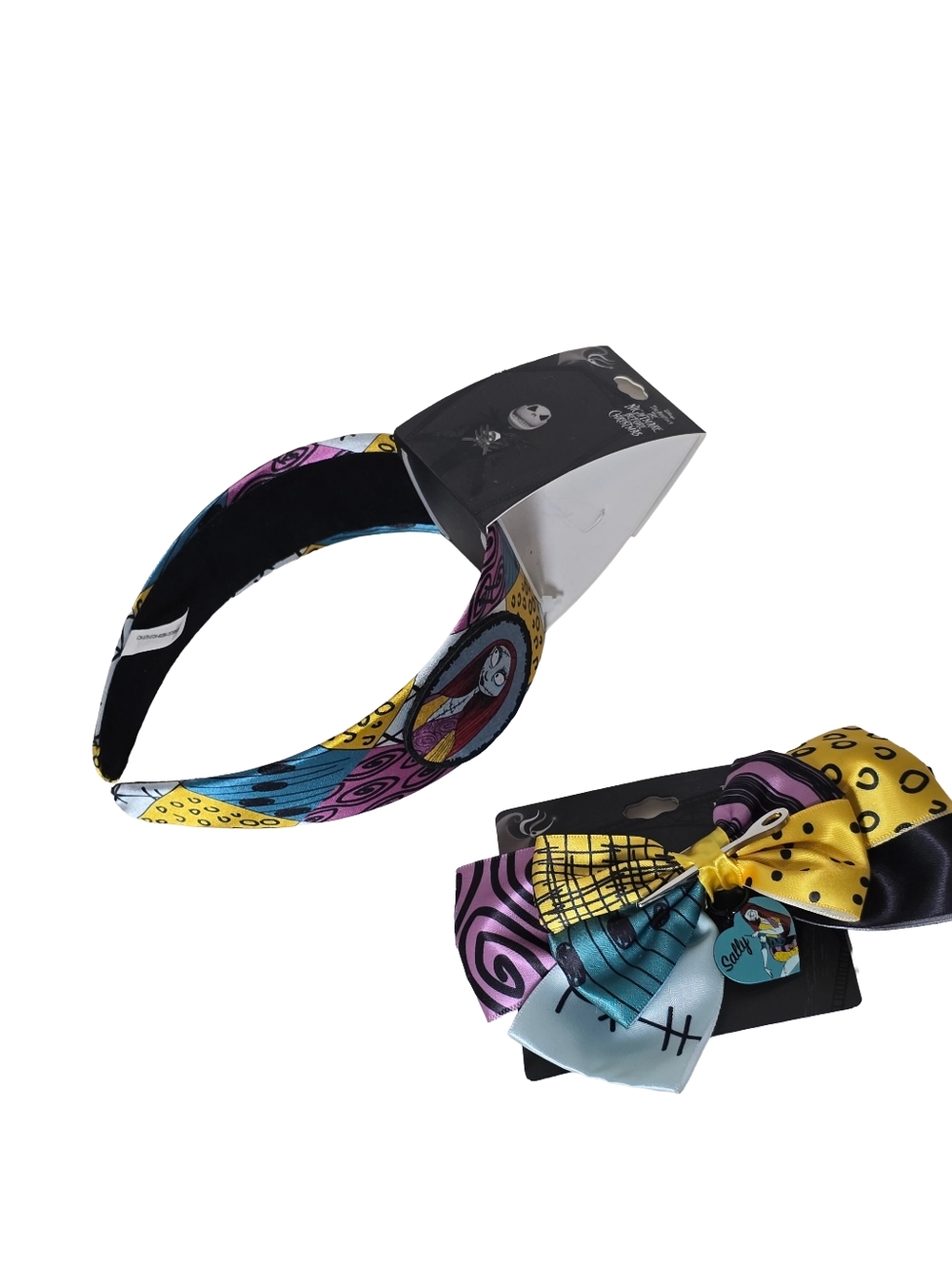 Bioworld Disney NBC Sally Headband Bow Brooch Hair Accessory Set